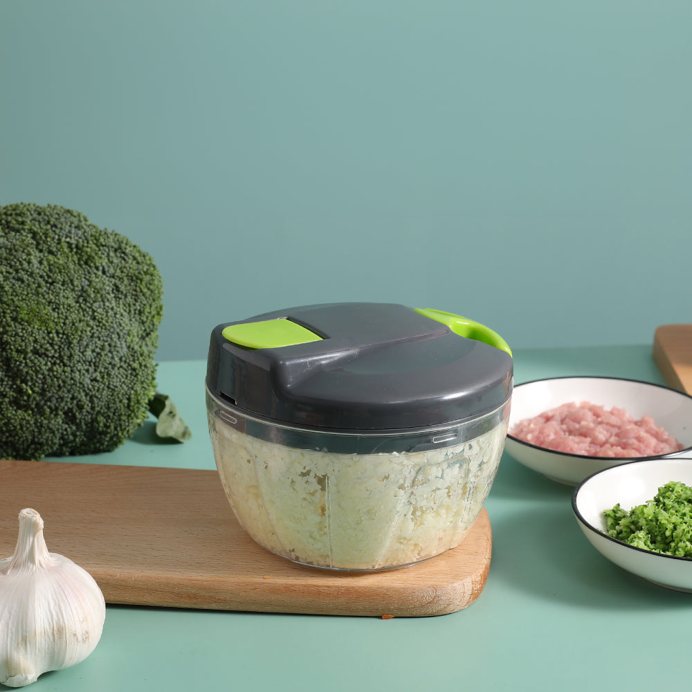 SQ Professional Manual Food Chopper – 500ml Pull-String Mini Chopper
