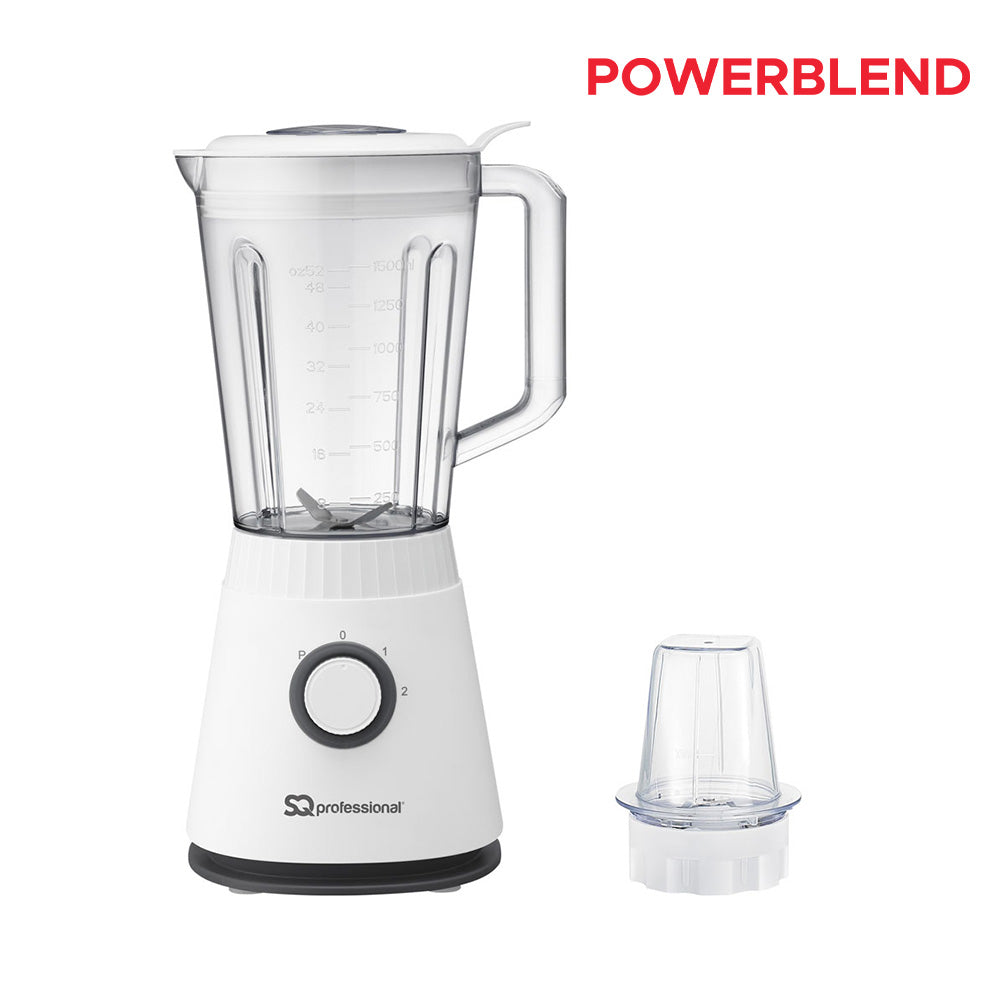 SQ Professional Blitz 600W Blender & Grinder – White
