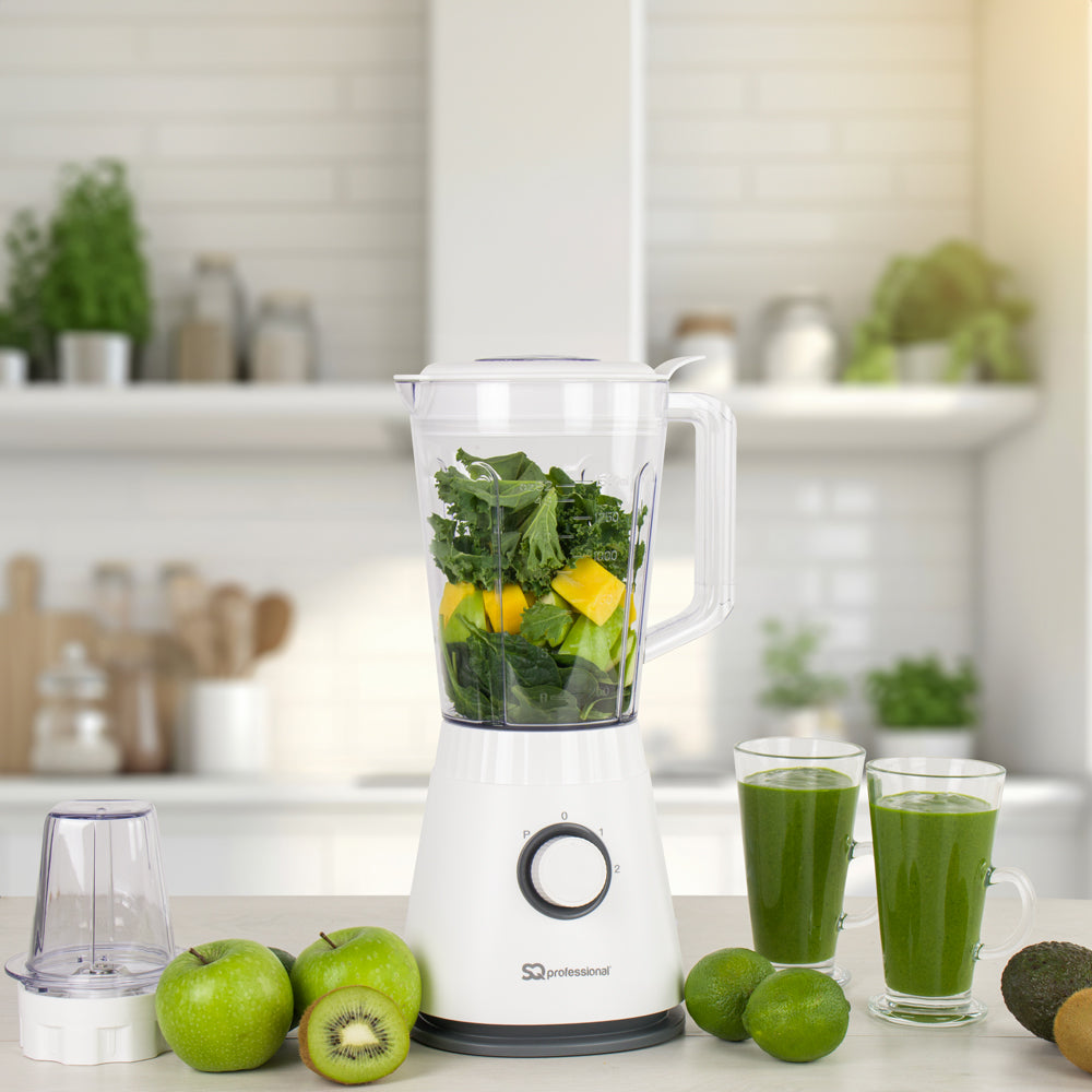 SQ Professional Blitz 600W Blender & Grinder – Smoothie, Ice Crusher & Milkshake Maker