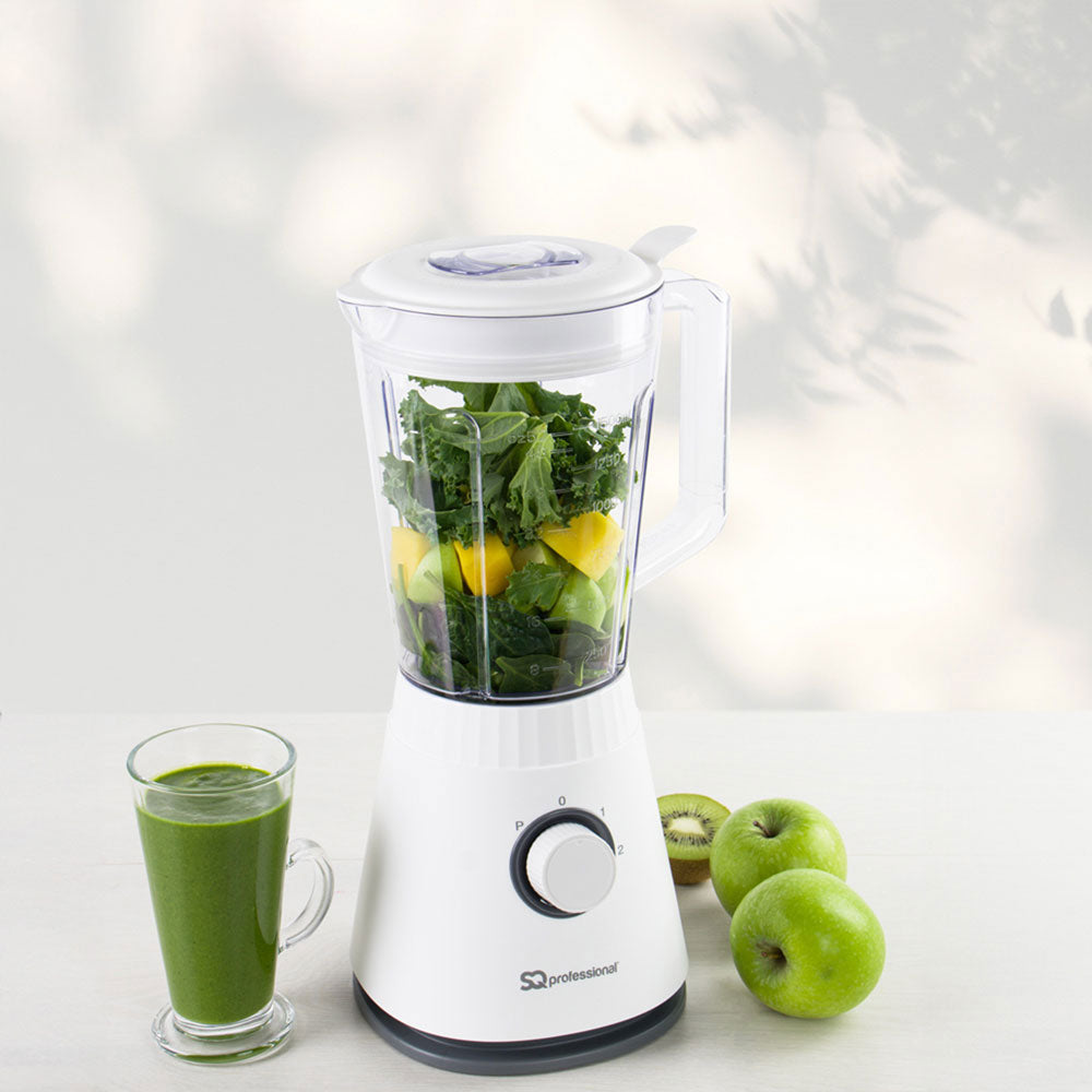 SQ Professional Blitz 600W Blender & Grinder – White