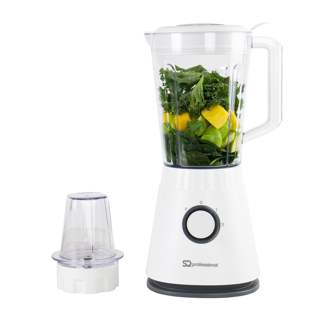 SQ Professional Blitz 600W Blender & Grinder – White