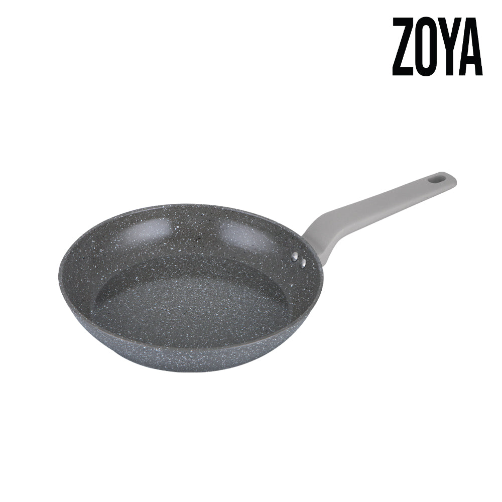 Zoya Frying Pan – Grey Marbled 20cm | Induction Ready Non-Stick