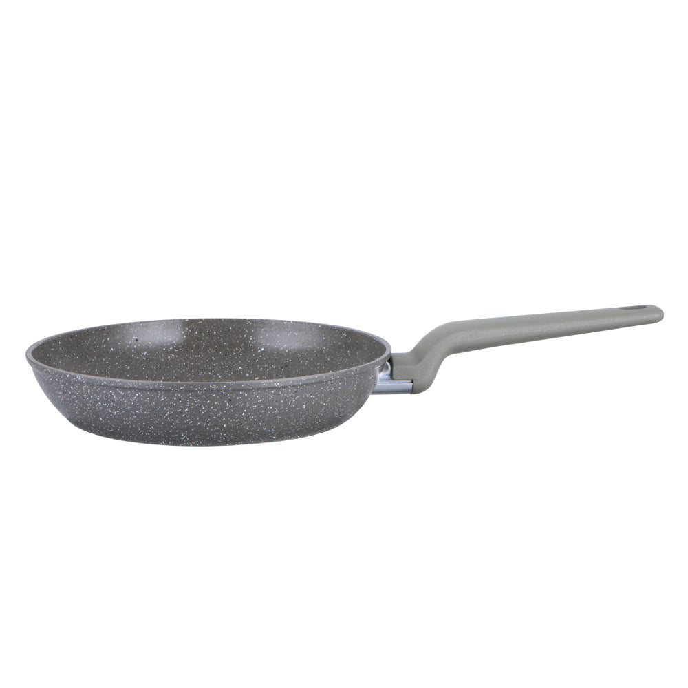 Zoya Frying Pan – Grey Marbled 24cm | Induction Ready Non-Stick