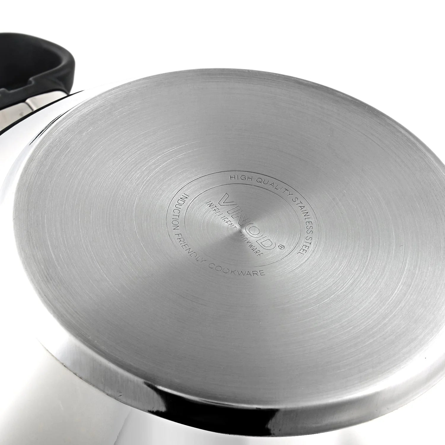 Deluxe Stainless Steel Kadai with Toughened Glass Lid – 3.8 L | Induction Friendly