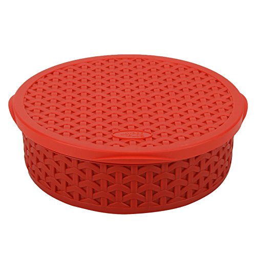 Jaypee Plus Airtight Masala Dabba – 7 Compartment Spice Box with Spoon | BPA-Free Plastic Kitchen Organizer (Red, 1.2L)