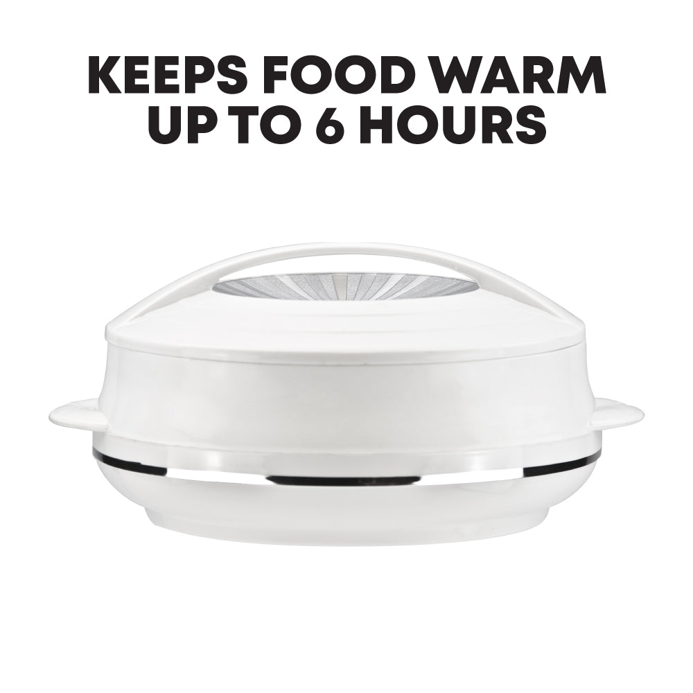 Olympic Insulated Hot Pot Set – 4pc White Super (0.8L, 1.2L, 1.6L, 2.5L)