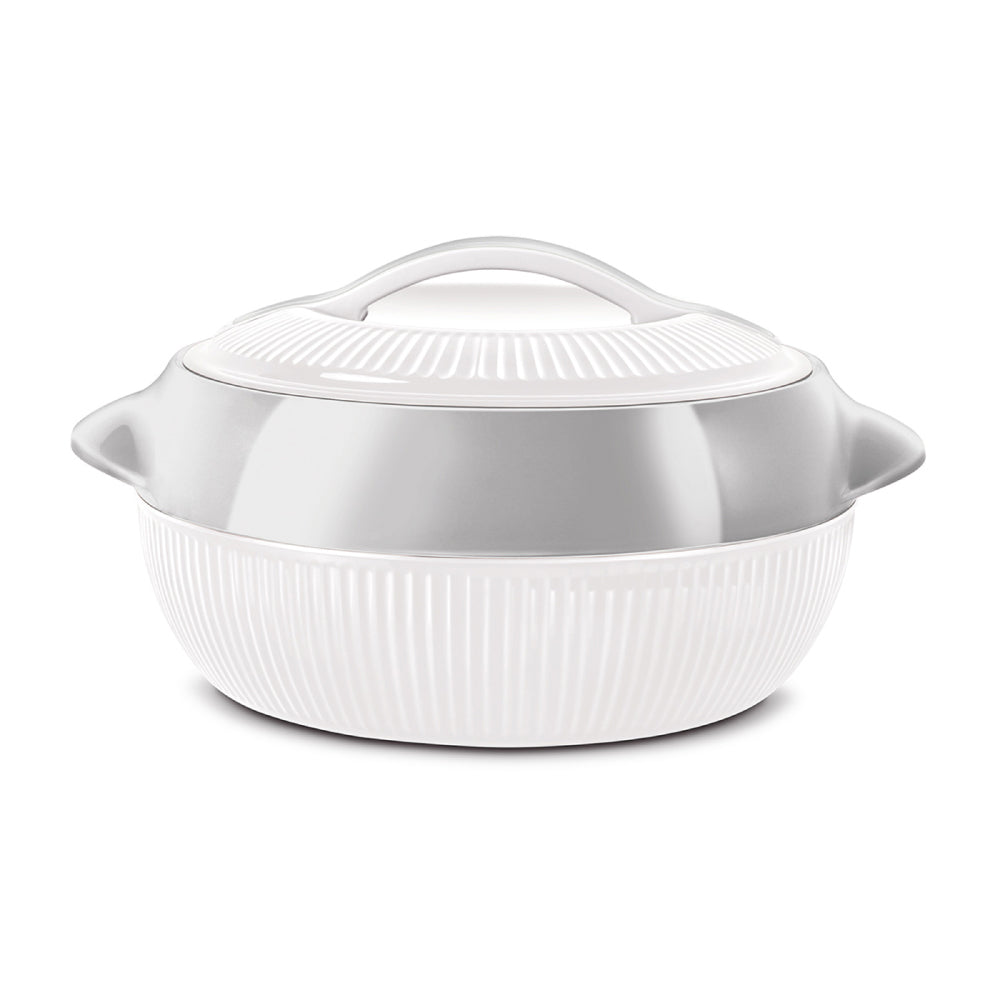 Fiesta Insulated Hot Pot Set – 3pc White (1L, 1.5L, 2.5L)