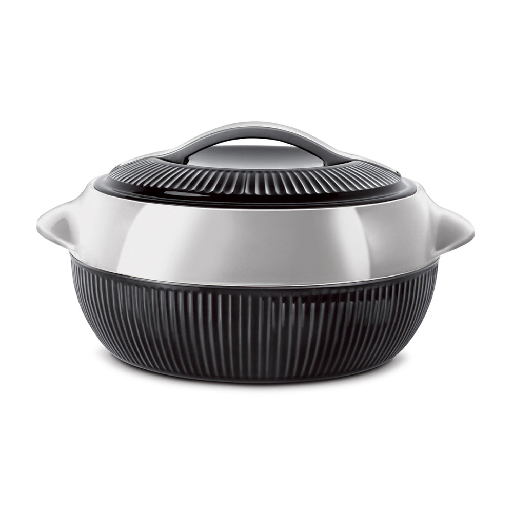 Fiesta Insulated Hot Pot Set – 3pc Black (1L, 1.5L, 2.5L)