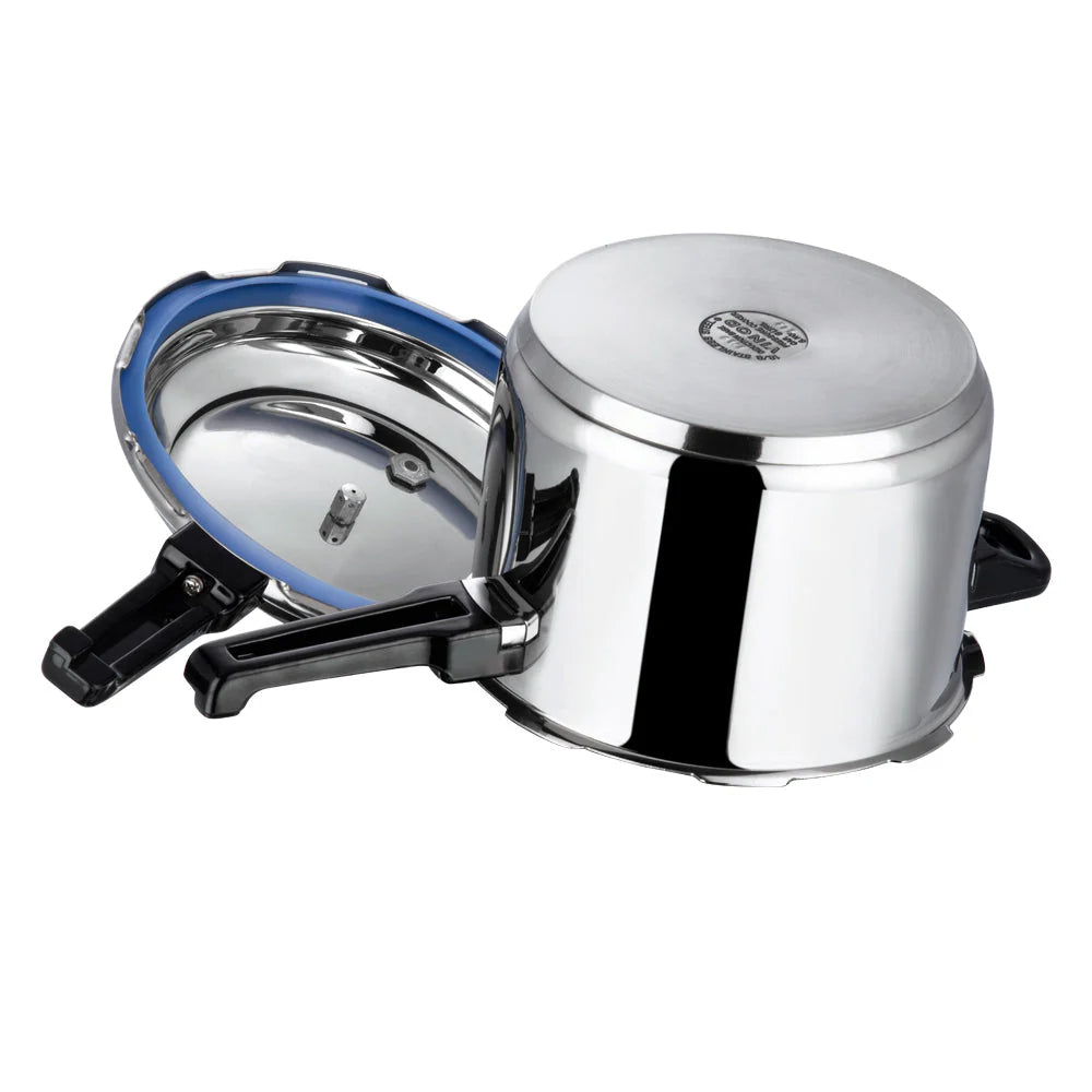 Vinod 5L Outer Lid Stainless Steel Pressure Cooker (Induction Compatible)