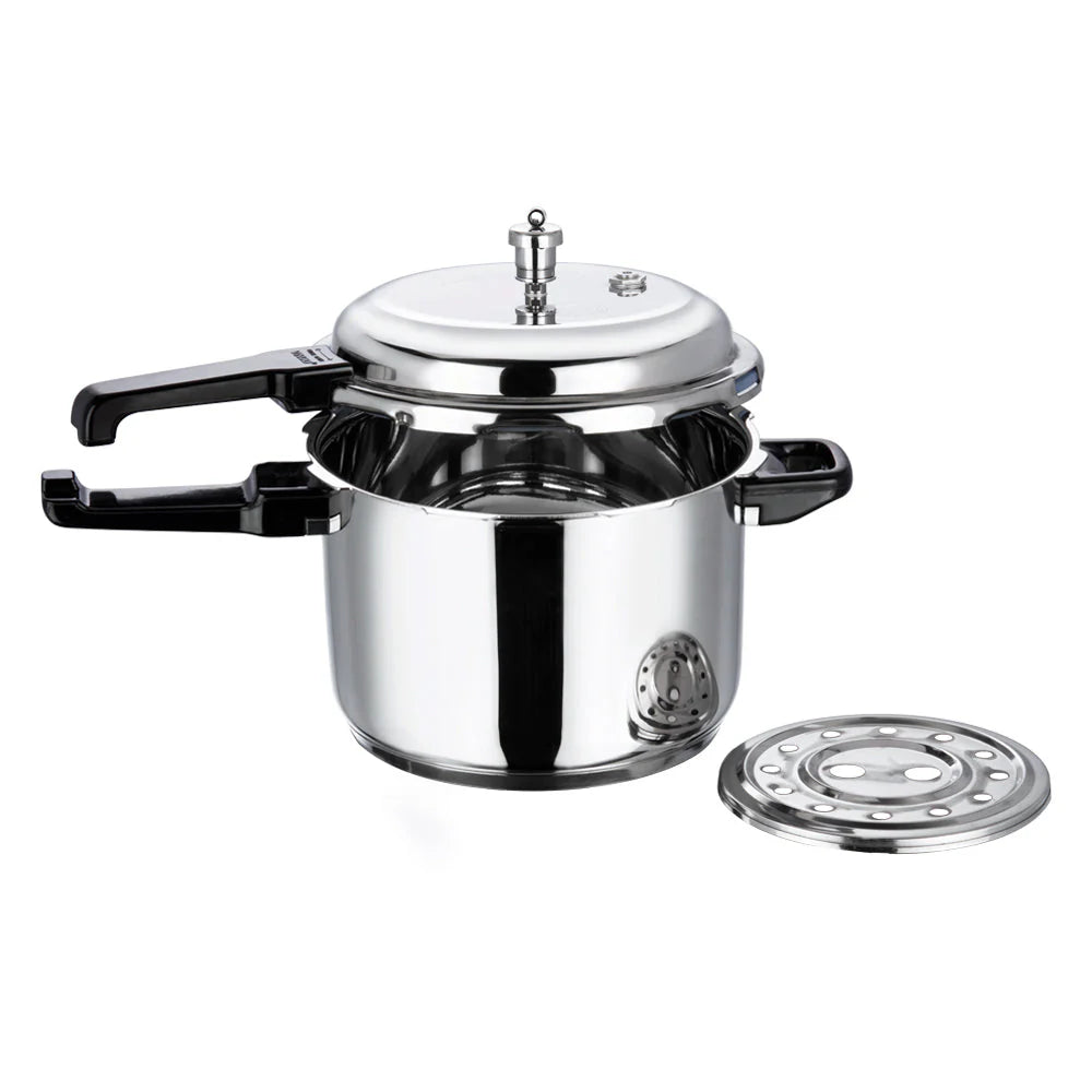 Vinod 7L Outer Lid Stainless Steel Pressure Cooker (Induction Compatible)