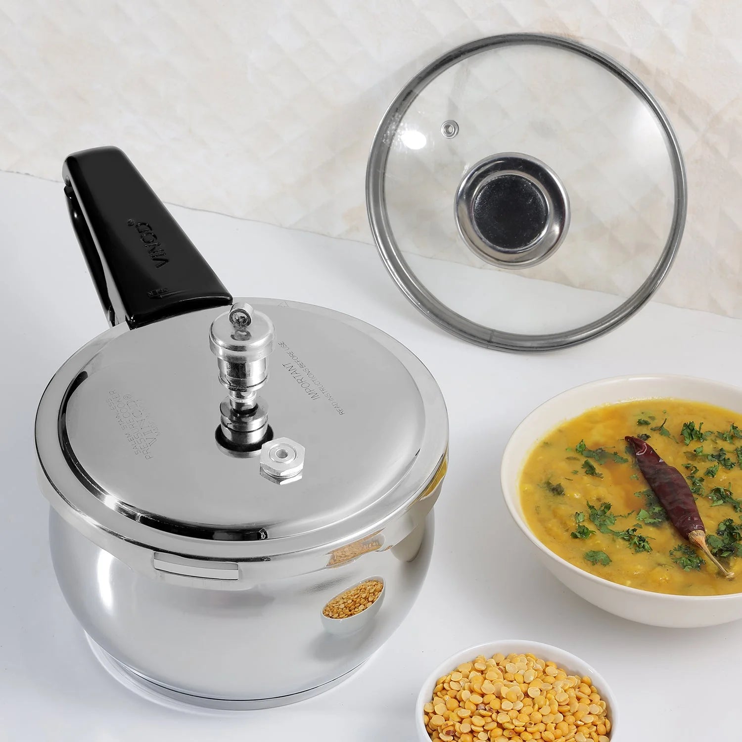 Splendid Plus Stainless Steel Pressure Cooker 2.5 L