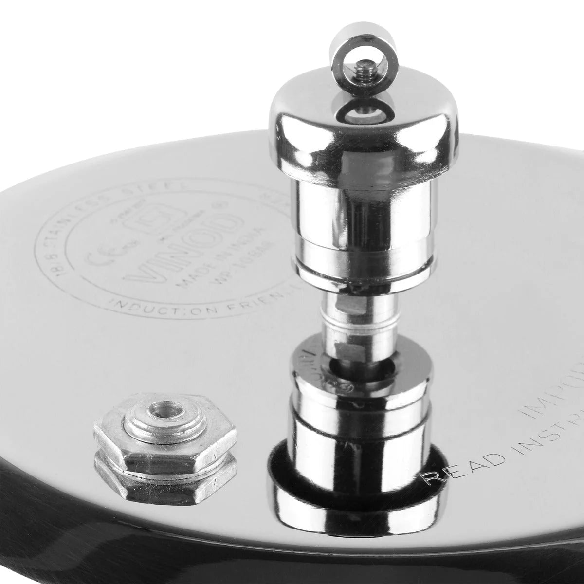 Stainless Steel Deep Pan Pressure Cooker with Lid – 3.5 Litre | Induction Safe