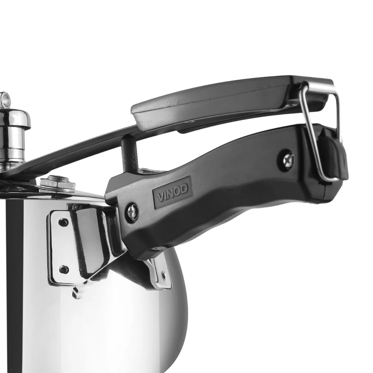 Vinod Europa Stainless Steel Handi Pressure Cooker – Inner Lid, Induction Friendly 3L