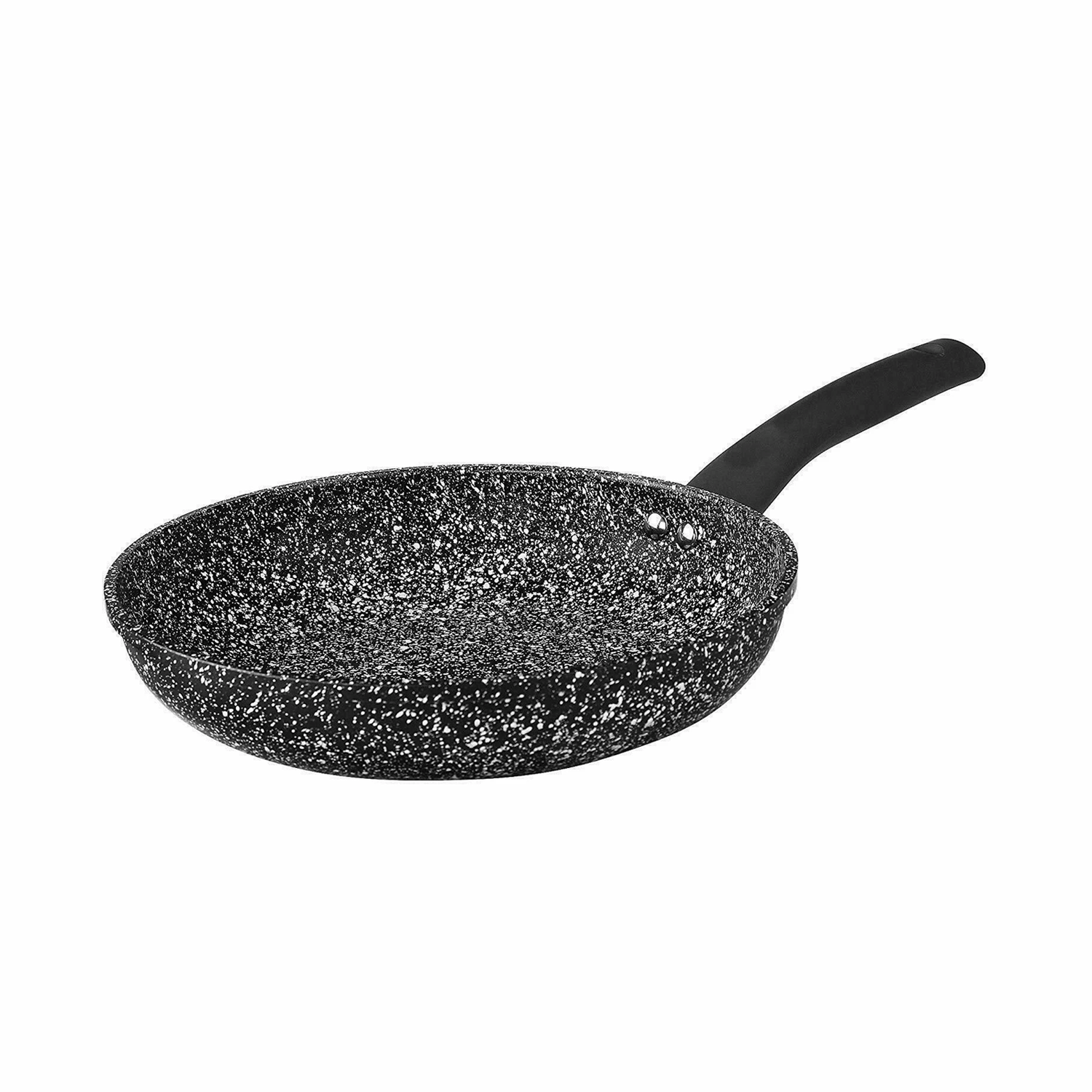 Glaxa Non Stick Black Frying Pan Ceramic Marble Coated – 24cm
