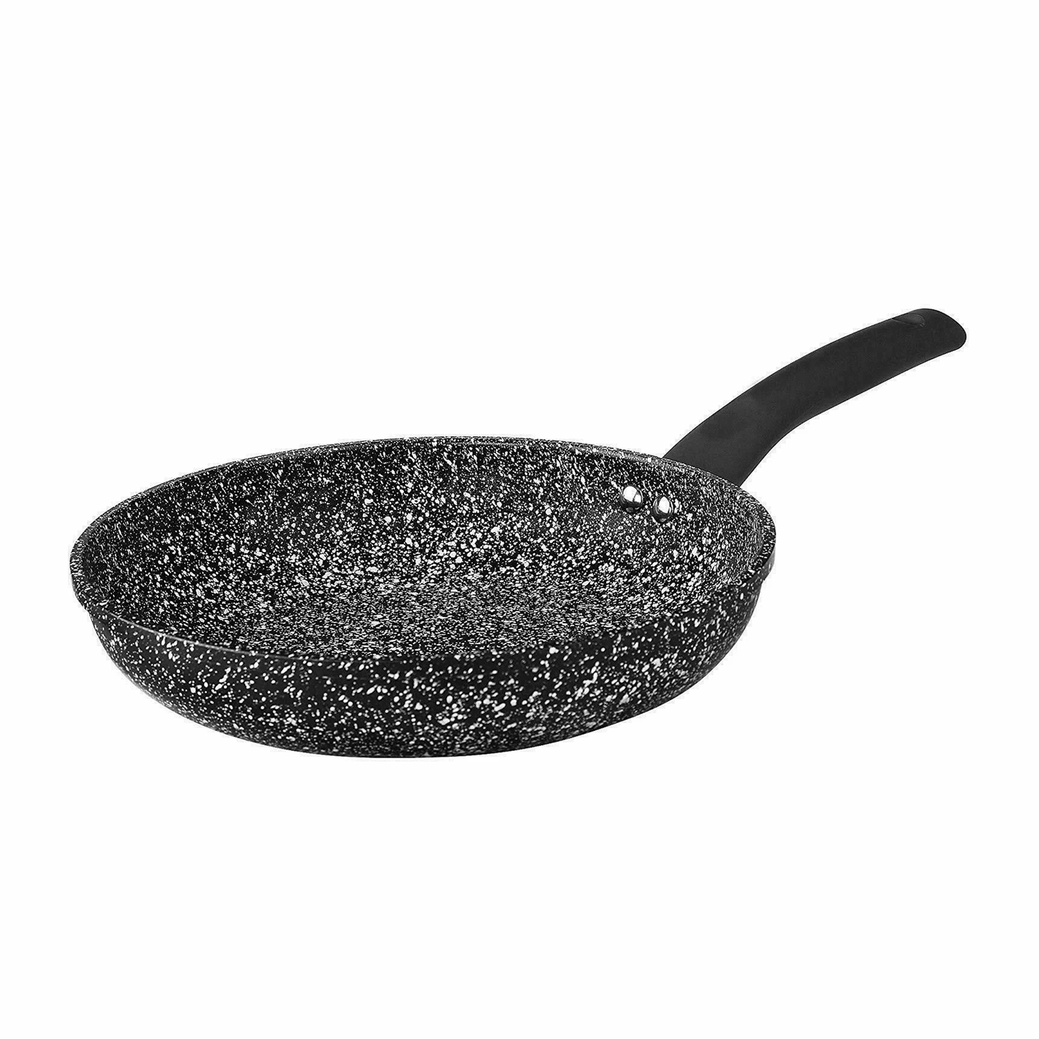 Glaxa Non Stick Black Frying Pan Ceramic Marble Coated – 28cm