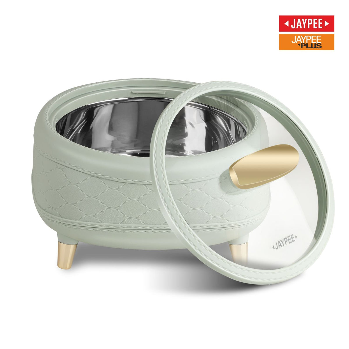 Jaypee Kingston Klass PU Insulated Stainless Steel Casserole Set of 3 - 1500ml, 2000ml & 2500ml - Pista Green