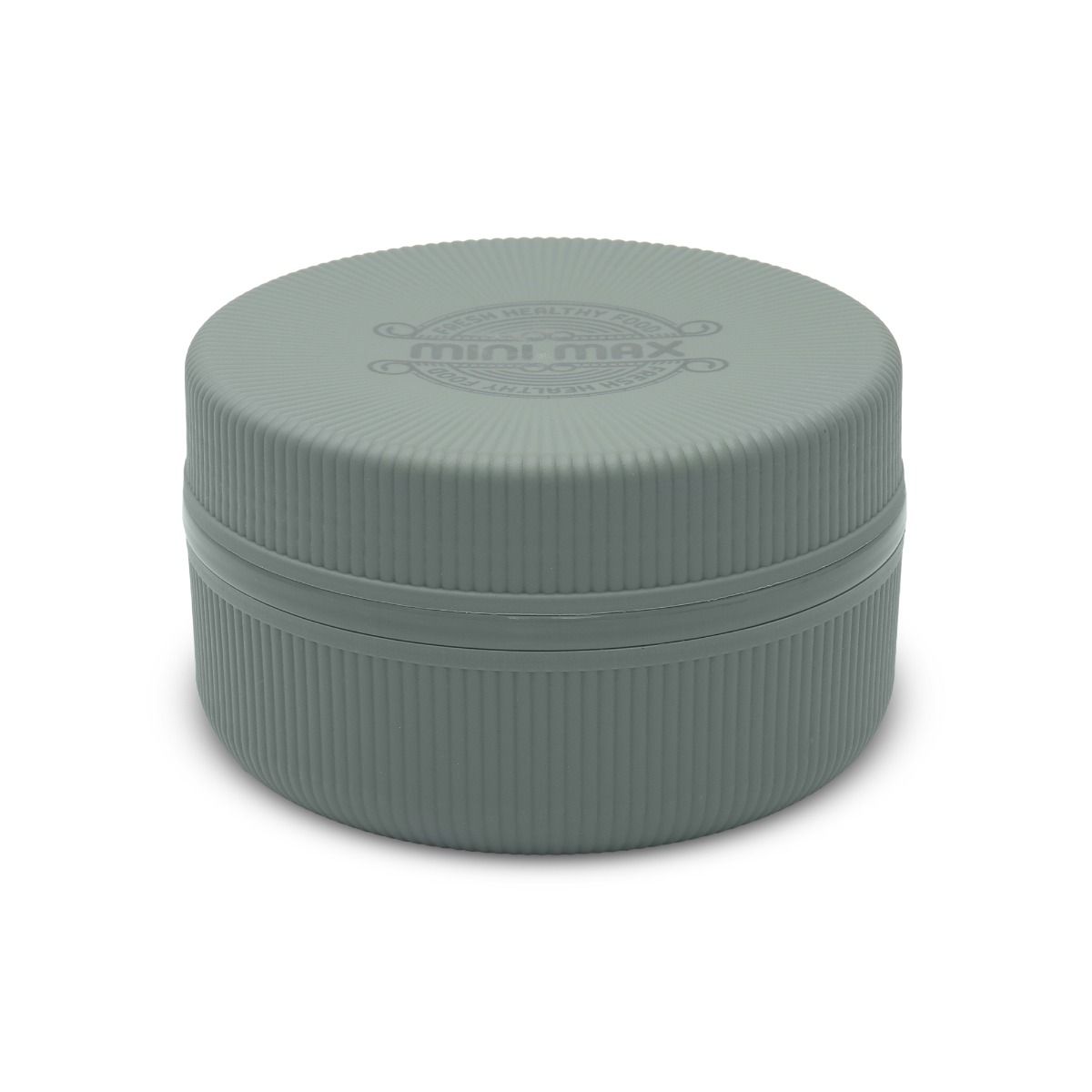 Jaypee Mini Max Senior 500ml insulated green lunch box with stainless steel inner and plastic dish