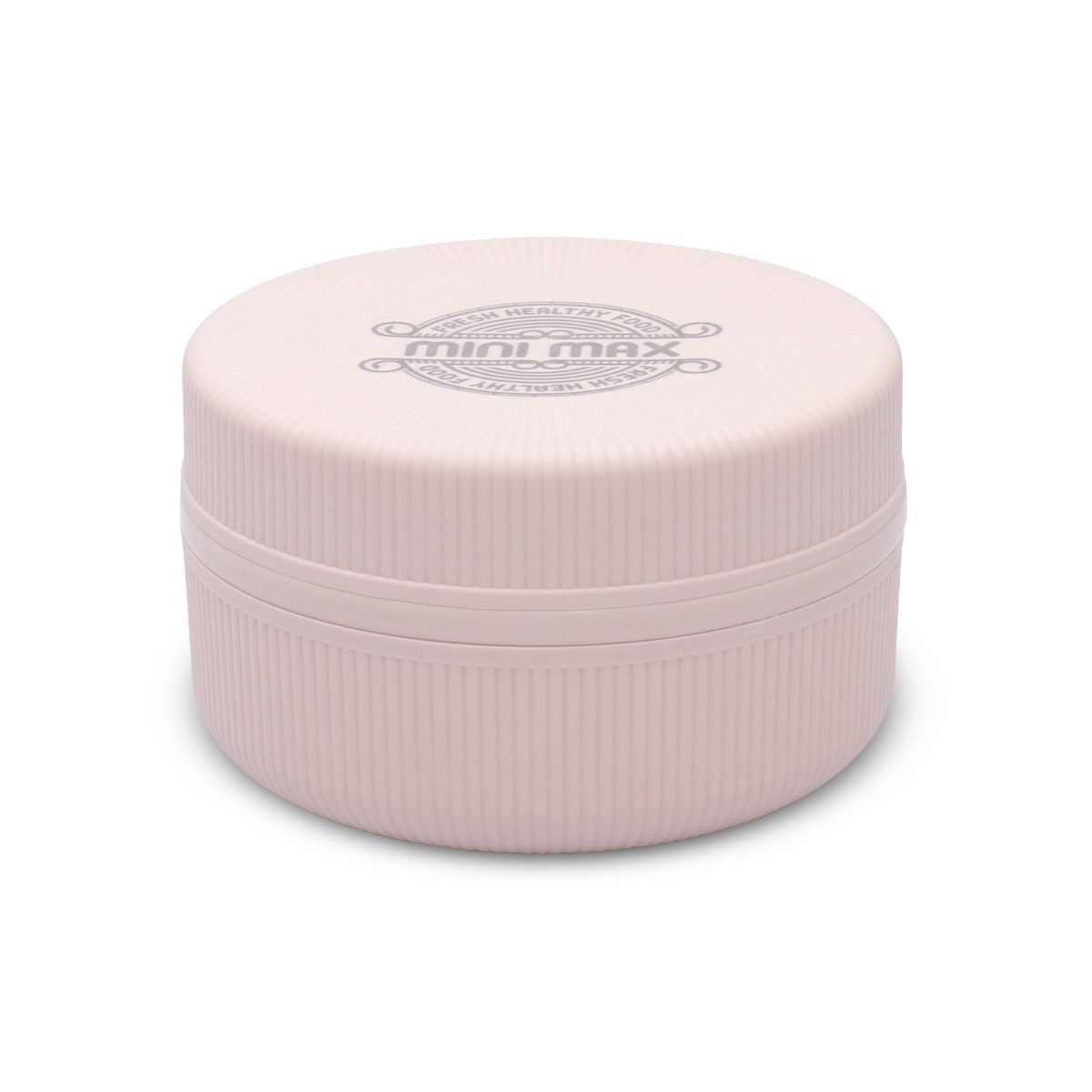 Jaypee Mini Max Senior 500ml insulated pink lunch box with stainless steel inner and plastic dish