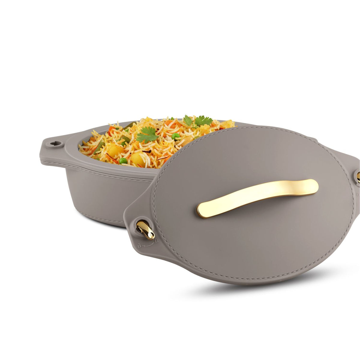 Jaypee Princeton Mega Hotpot Set of 3 – 2000, 2500 & 3000 ml – Grey