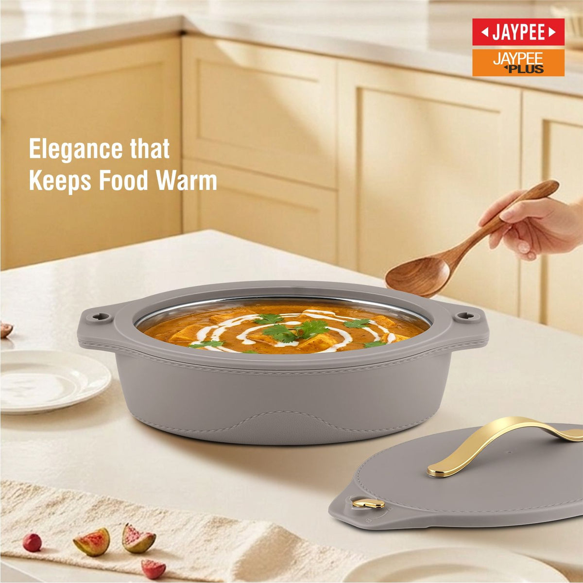 Jaypee Princeton Mega Hotpot Set of 3 – 2000, 2500 & 3000 ml – Grey