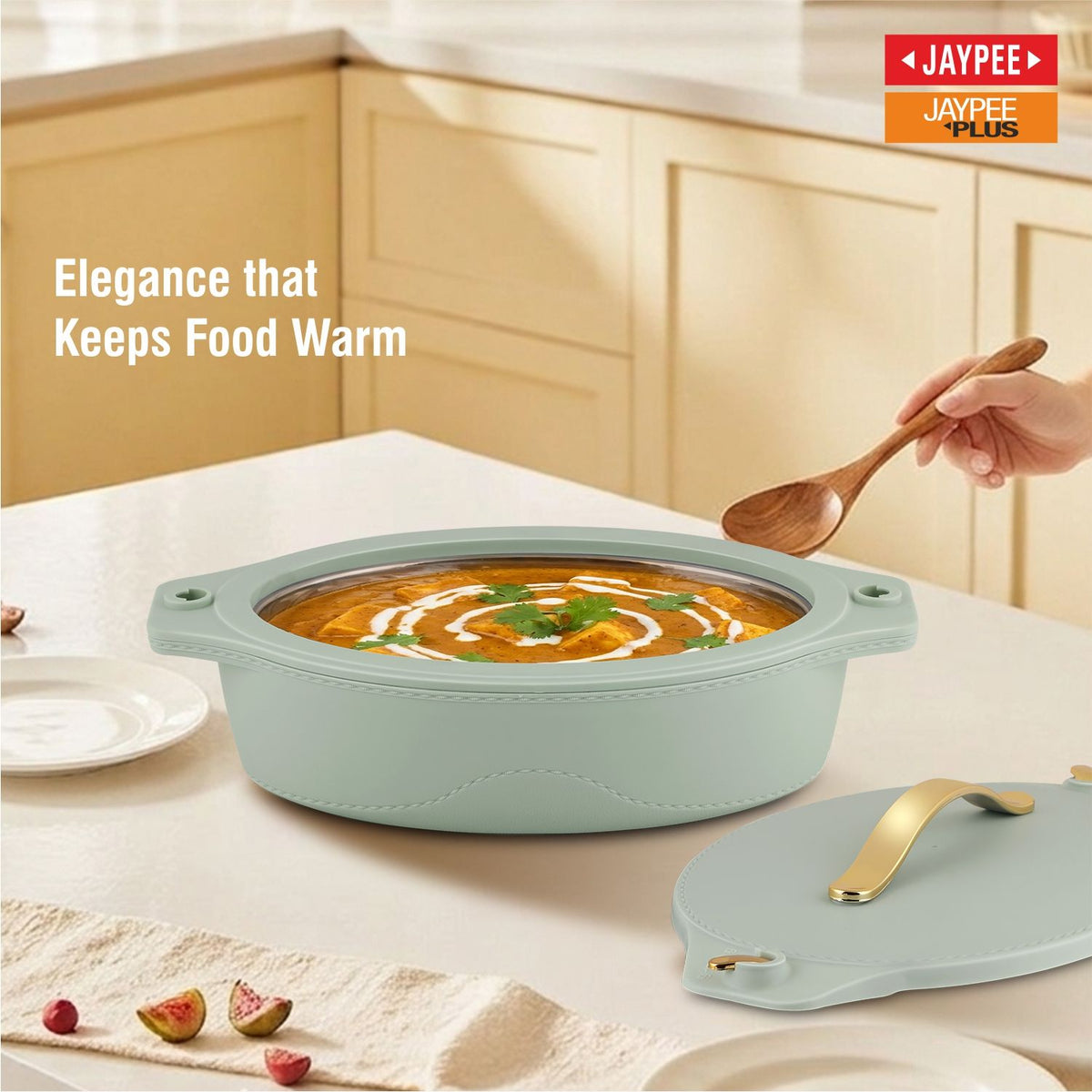 Jaypee Princeton Mega Hotpot Set of 3 – 2000, 2500 & 3000 ml – Pista Green