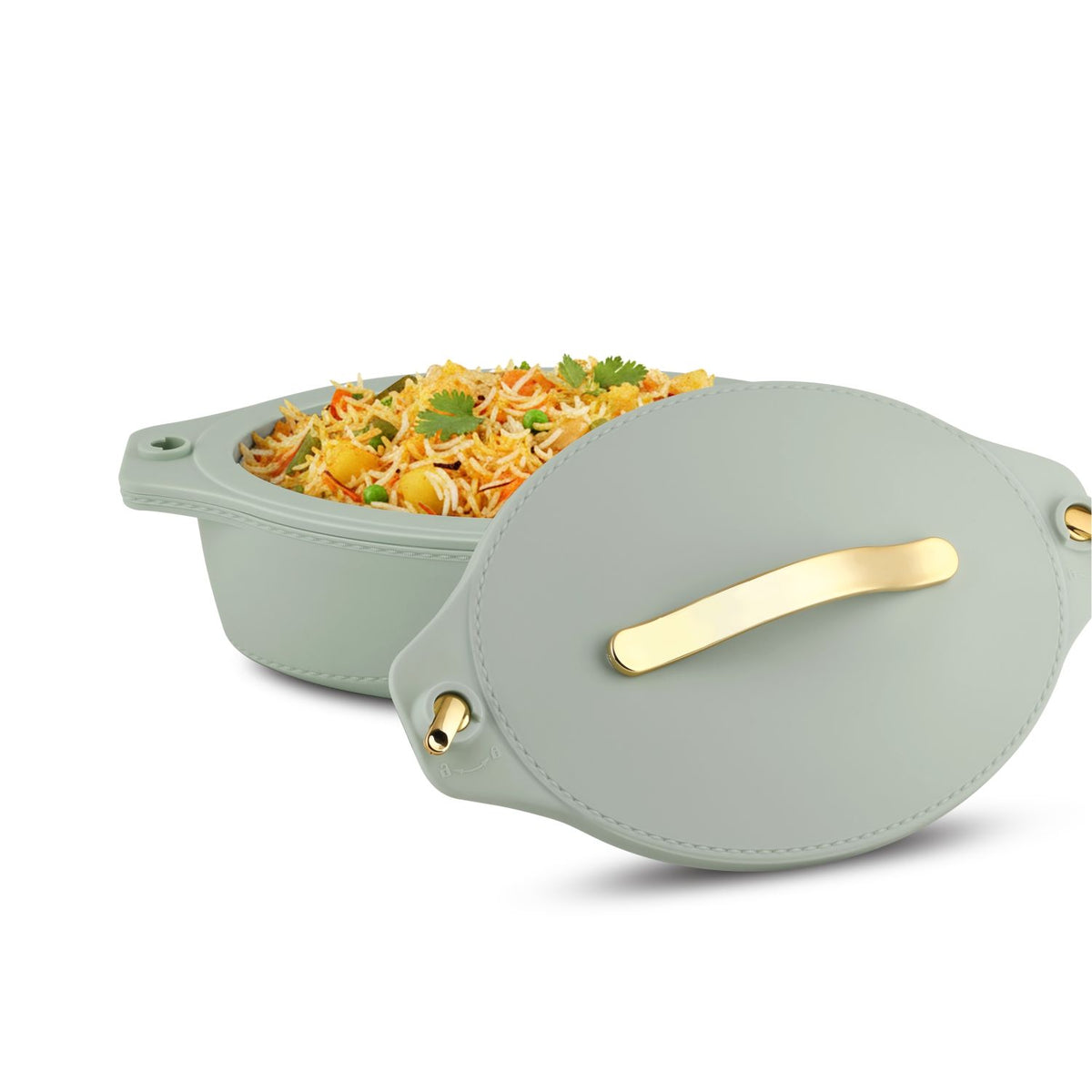 Jaypee Princeton Mega Hotpot Set of 3 – 2000, 2500 & 3000 ml – Pista Green