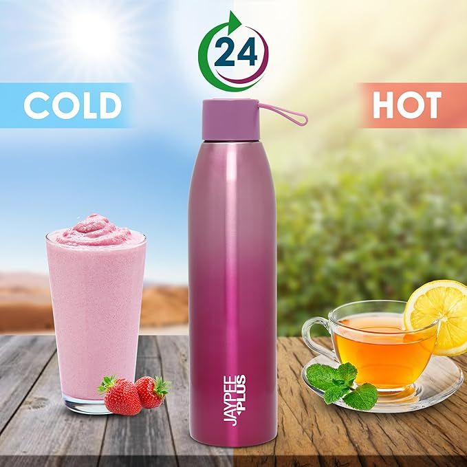 Jaypee Victor 750 Vacuum Insulated Stainless Steel Bottle 750 ml – SS 304 Hot & Cold Water Bottle