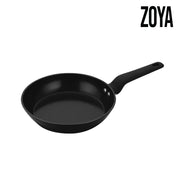 Zoya Aluminium Frying Pan 20cm Black – Non-stick ceramic frying pan, induction ready, dishwasher safe cookware for UK kitchens.